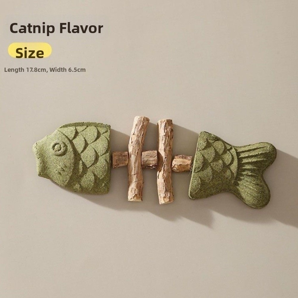 Fish Bone Shape Cat Molar Stic - Teeth Cleaning Dog Chew Bone 评论和价格