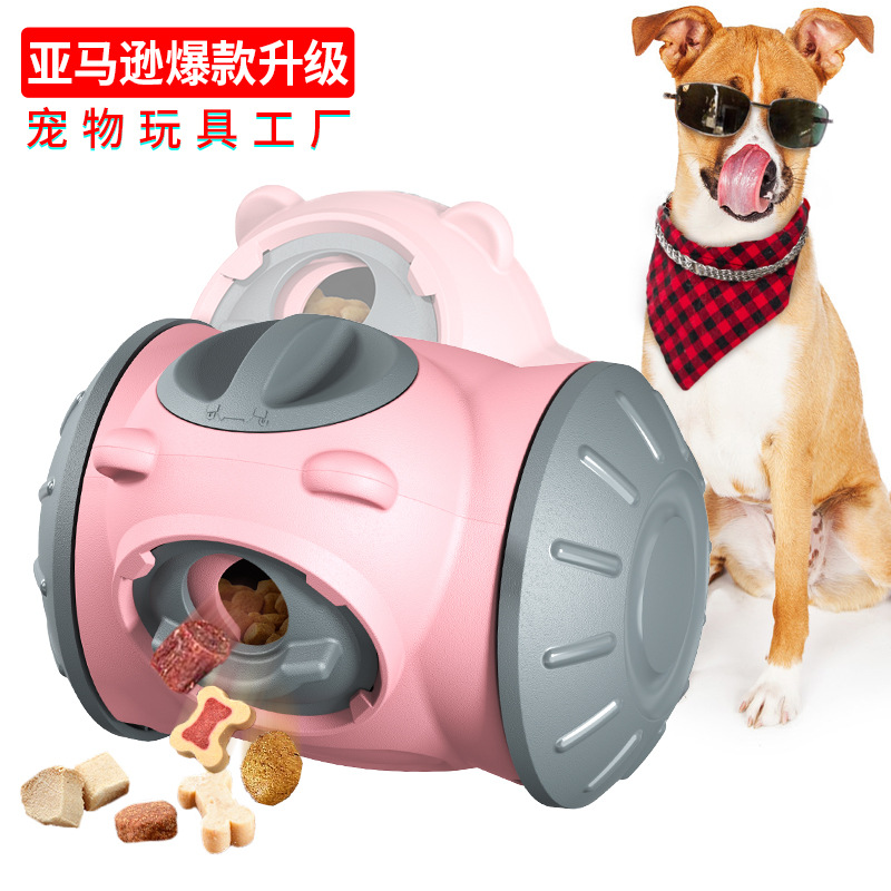 Hot Selling Wobble Leak Food C - Dog Puzzle Feeder Toy 评论和价格