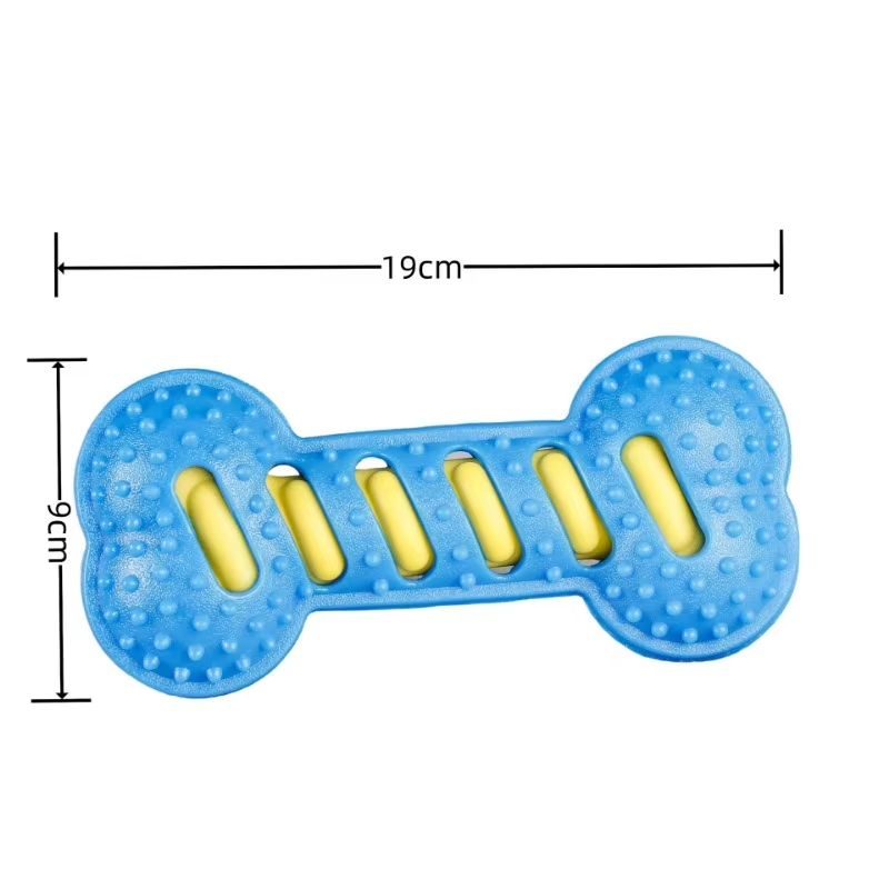 Pet Dog Chew Toys Rubber Bone  - Indestructible Dog Chew Toy 评论和价格