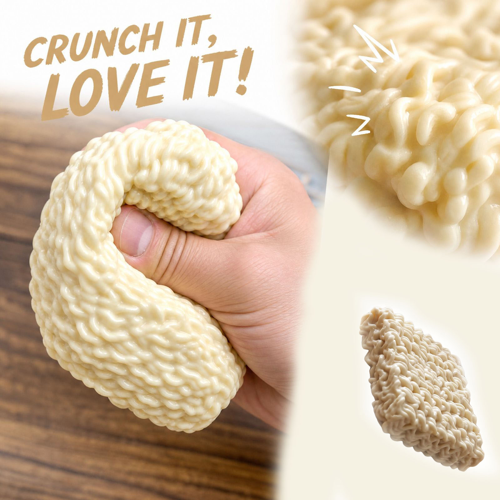 Simulation Crunchy Instant Noo - Interactive Squeaky Plush Dog Toy 评论和价格