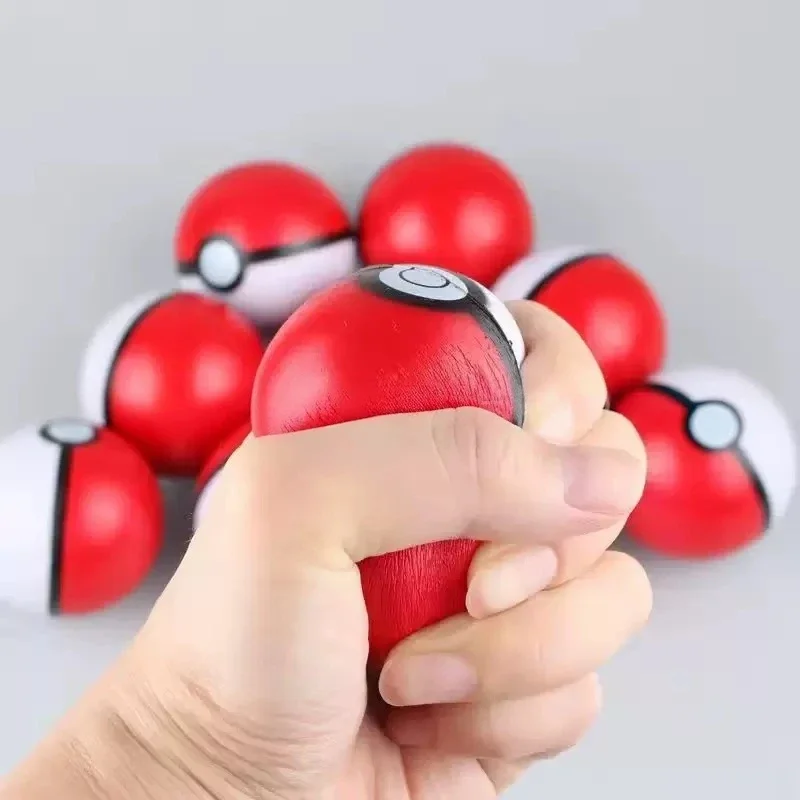 Hot 6cm Pokémon Poké Ball Stre - Interactive Squeaky Plush Dog Toy 评论和价格