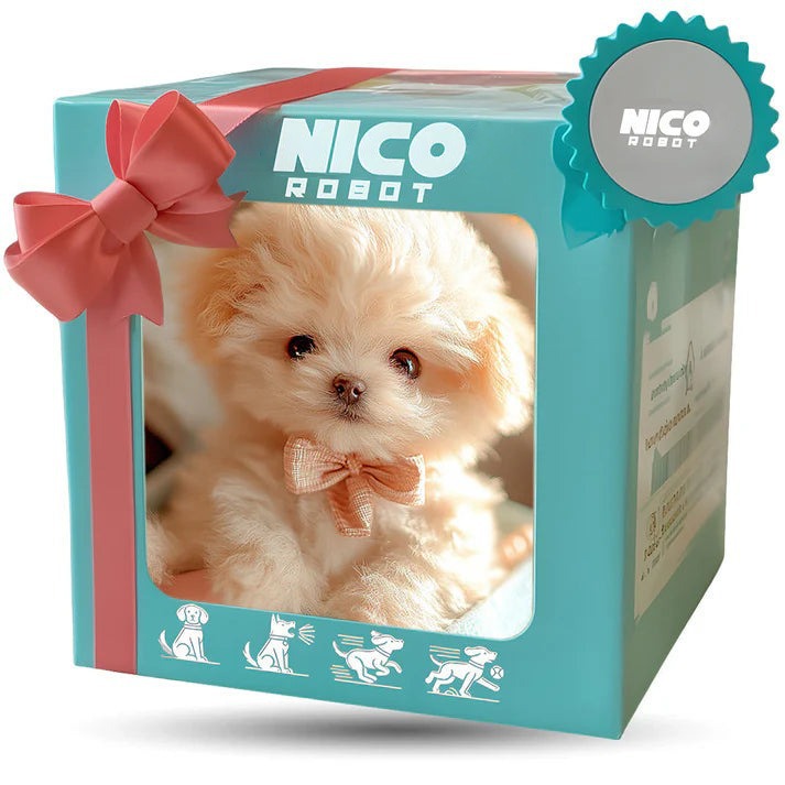 Nico Robot Plush Electronic Pe - Interactive Squeaky Plush Dog Toy 评论和价格